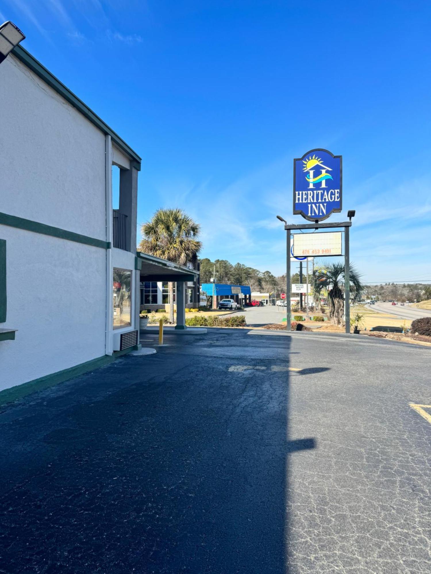 Heritage Inn Milledgeville Eksteriør billede